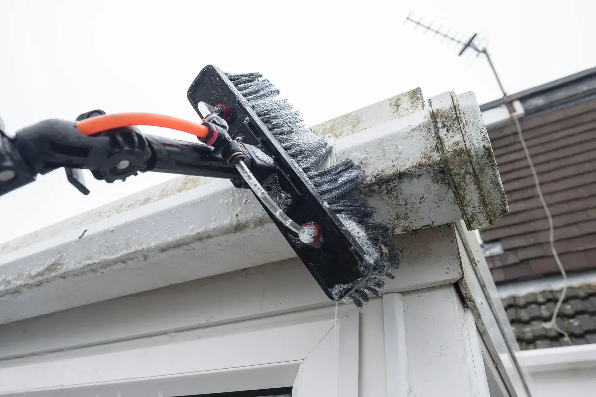Professional gutter cleaning service